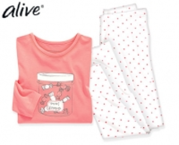 alive®Schlafanzug, Single Jersey