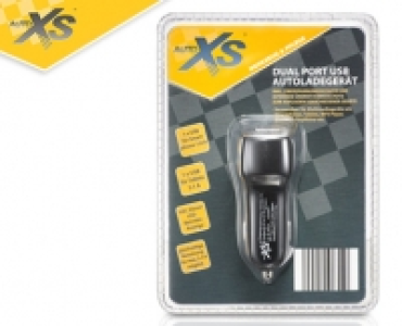 AUTO XS®Dual-Port-USB-Auto­ladegerät