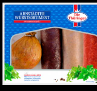 DIE TH&Uuml;RINGER Arnst&auml;dter Wurstsortiment 4.99&nbsp;&euro;