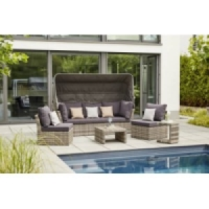 Lounge Set Bonao mit Dach