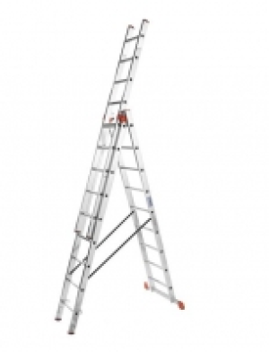 Vielzweckleiter »3 x 12 Sprossen«, + Zugabe