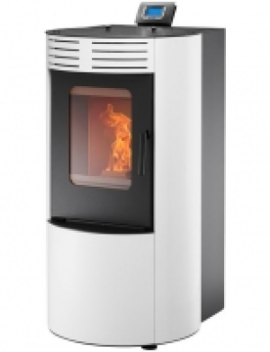 Hagebau  Pelletofen »HPO 10/1 Ovale + WIFI«, Stahl, 9,9 kW, ext. Luftzufuhr