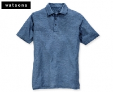 watsons Polohemd, oil-washed
