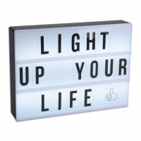 Roller  LED-Lichtbox - Lightbox - mit Buchstaben