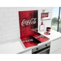 Metro  Glas-Abdeckplatten Coca-Cola 2tlg.