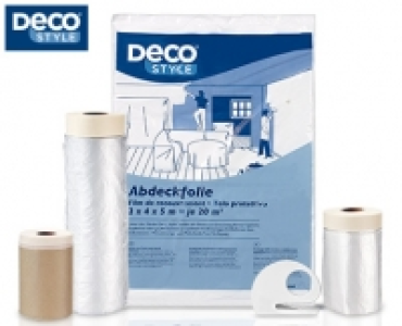 DECO STYLE®Abdeckfolien-Set, 6-teilig 4.99 €