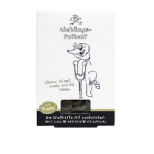 Lieblings Snack-Grußkarten für Hunde 45g, versch. Motive 0.99 €