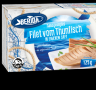 BERIDA Thunfisch-Filets 1.69 €