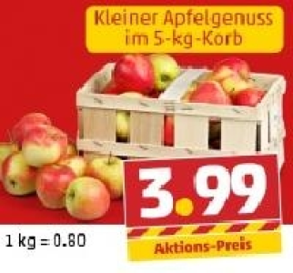 Tafelapfel rot 3.99 €