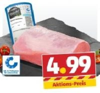 M&Uuml;HLENHOF Frischer Schweine-Lachsbraten 4.99&nbsp;&euro;