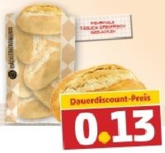 B&Auml;CKERKR&Ouml;NUNG Das knusprig-frische Sonntagsbr&ouml;tchen