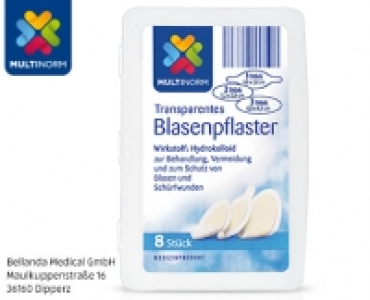 MULTINORM Transparentes Blasenpflaster 2.95 €