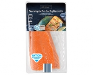 GOURMET Norwegische Lachsfiletseite 7.99 €