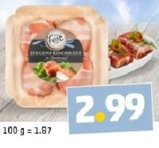 MEIN FEST Ziegenfrischk&auml;se im Speckmantel