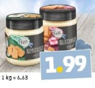 MEIN FEST Kokos- oder Butterkeks-Creme 1.99&nbsp;&euro;