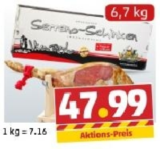 CAMFOFRIO Serranoschinken mit Fu&szlig;
