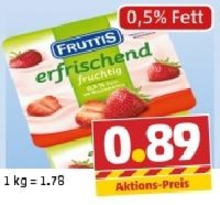 FRUTTIS Erfrischend fruchtig 0.89&nbsp;&euro;