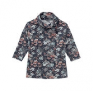 Damen-Sweatshirt mit Blumenmuster 7.99 €