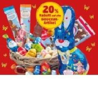20% Rabatt auf alle DOUCEUR-Artikel