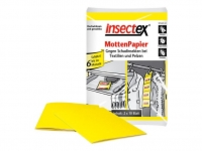 INSECTEX Mottenpapier 0.99 €