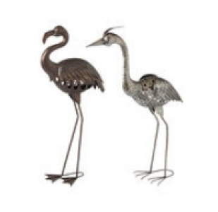 Reiher oder Flamingo aus Metall, ca. 92cm 14.99 €