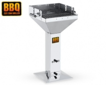 BBQ Edelstahl-Säulengrill 39.99 €