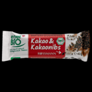 Rossmann Enerbio Bio Superfoodriegel Kakao < Kakaonibs