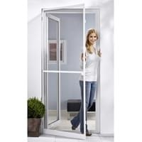 Real  Schellenberg Insektenschutz-Tür mit Aluminium-Rahmen 100 x 210 cm, Far