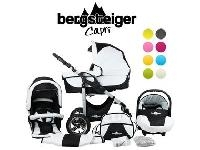 Bergsteiger CAPRI 8 Farben Kombi Kinderwagen 3-in-1 - System