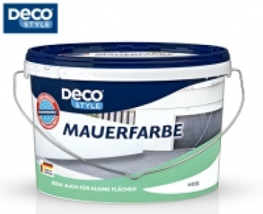 Aldi Süd  DECO STYLE®Mauerfarbe, 5 l