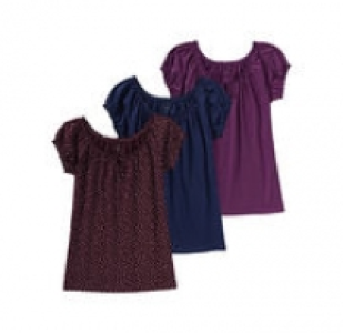 Damen-T-Shirt mit Carmen-Ausschnitt 4.79 €