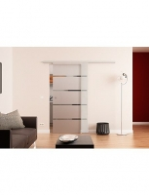 Glasschiebet&uuml;r &raquo;Dorma Agile 50, 4 Streifen&laquo; mit Muschelgriff 369.99&nbsp;&euro;