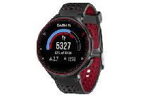 MediaMarkt Garmin GARMIN Forerunner 235 WHR, GPS-Smartwatch, 227 mm, Rot/Schwarz