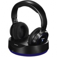 Euronics Thomson WHP6316BT Bluetooth-Kopfhörer schwarz/blau