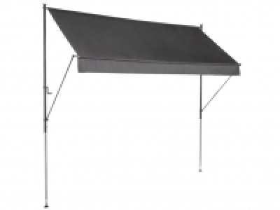 Lidl  FLORABEST® Klemmmarkise 300 x 150 cm, anthrazit