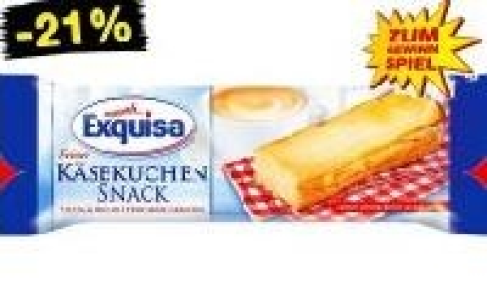Exquisa Feiner K&auml;sekuchen Snack 0.59&nbsp;&euro;