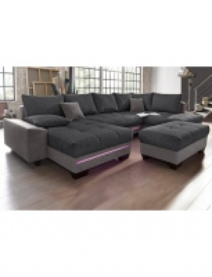 Wohnlandschaft mit Beleuchtung, wahlweise mit Bluetooth-Soundsystem 1,299.99 €