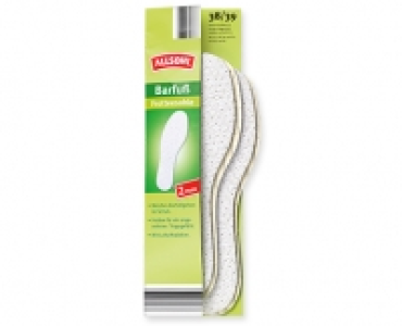 Barfu&szlig;-Frotteesohlen, 2 Paar 1.49&nbsp;&euro;