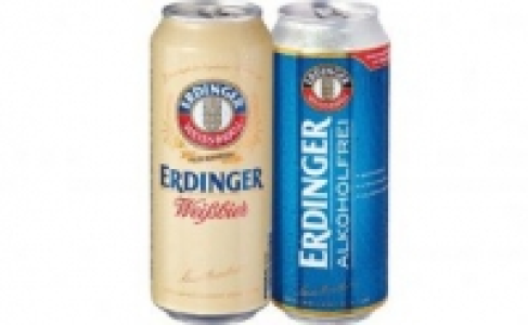 Erdinger Wei&szlig;bier oder Alkoholfrei 0.75&nbsp;&euro;