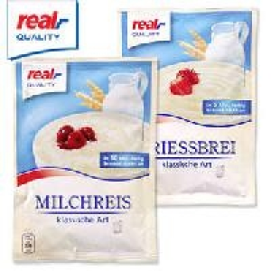 Milchreis oder Griessbrei klassischer Art