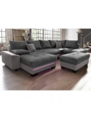 Wohnlandschaft mit Beleuchtung, wahlweise mit Bluetooth-Soundsystem 1,099.99 €