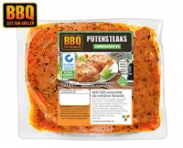 BBQ Putensteaks, mariniert 2.99 €