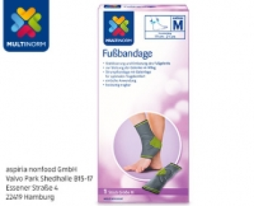 MULTINORM Fuß- oder Handgelenkbandage 6.99 €
