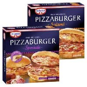 Dr. Oetker Pizzaburger Salami, Speciale oder Diavolo