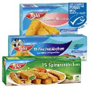 iglo Fischst&auml;bchen, Omega-3 oder Lachs-Filetst&auml;bchen
