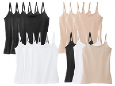 ESMARA® Lingerie 3 Damen Spaghettitops 8.99 €