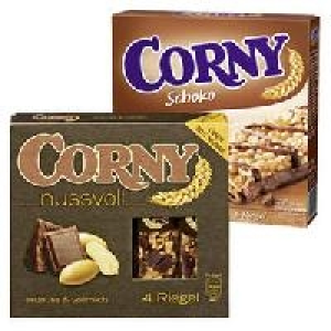 Corny nussvoll oder Corny M&uuml;sliriegel
