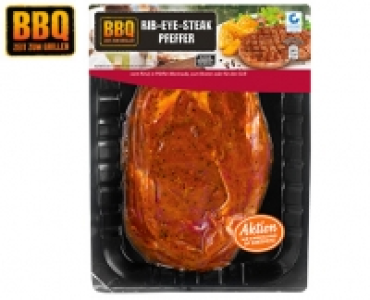 BBQ Rib-Eye-Steak, Pfeffer 6.00 €