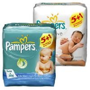 Pampers Feuchttücher 5.55 €