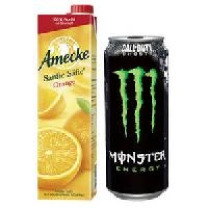 Monster Energy Drink*, Amecke Plus, Intense oder Sanfte S&auml;ft